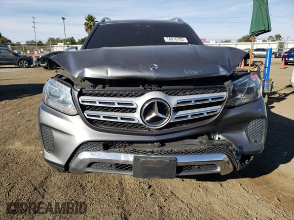 2018 Mercedes-Benz GLS with VIN 4JGDF6EE6JB170288, listed as a Copart auction lot 76016703 with 66,005 mi miles. Bid and sale history available at carsss.com. Image 5.