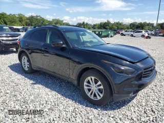 2016 Infiniti QX70 with VIN JN8CS1MWXGM400456, listed as a Copart auction lot 61276945 with 87,040 mi miles and Clean title. Bid and sale history available at DreamBid. Image 4.