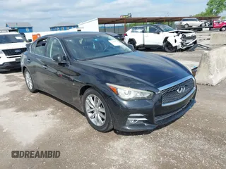 2015 Infiniti Q50 Premium with VIN JN1BV7AP6FM352678, listed as a IAAI auction lot 42197537 with 192,761 mi miles and . Bid and sale history available at DreamBid. Image 1.