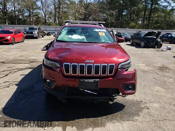 2020 Jeep Cherokee Altitude with VIN 1C4PJMLX5LD637295, listed as a Copart auction lot 47596535 with 101,922 mi miles and Salvage Title. Bid and sale history available at carsss.com. Image 15.