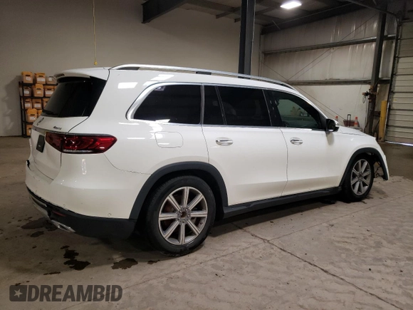 2022 Mercedes-Benz GLS 450 with VIN 4JGFF5KE3NA710005, listed as a Copart auction lot 67391894 with Not Provided miles and Non Repairable. Bid and sale history available at DreamBid. Image 3.