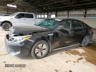2018 Kia Optima Premium with VIN KNAGT4LE4J5020631, listed as a Copart auction lot 59240305 with 141,846 mi miles and Salvage title. Bid and sale history available at DreamBid. Image 1.