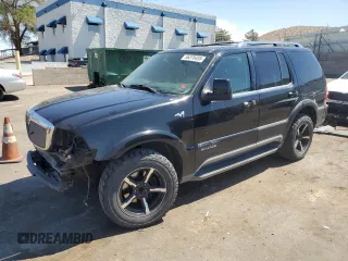 2004 Lincoln Aviator Luxury z VIN 5LMEU68HX4ZJ07915, wystawiony jako Copart lot #56378455 z przebiegiem 192 655 mil mil oraz Szkoda całkowita • Salvage title. Historia ofert i sprzedaży dostępna na DreamBid. Obrazek 1.