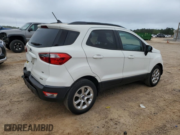 2018 Ford EcoSport SE с VIN MAJ3P1TE1JC190595, выставлен на аукционе Copart как лот 51249705 с пробегом 42 808 миль миль и Списание • Salvage title. История ставок и продаж доступна на DreamBid. Изображение 3.