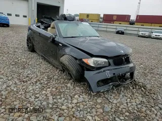 2013 BMW 1 Series 135i with VIN WBAUN7C5XDVM26903, listed as a Copart auction lot 60525595 with 219,810 mi miles and Salvage title. Bid and sale history available at DreamBid. Image 13.