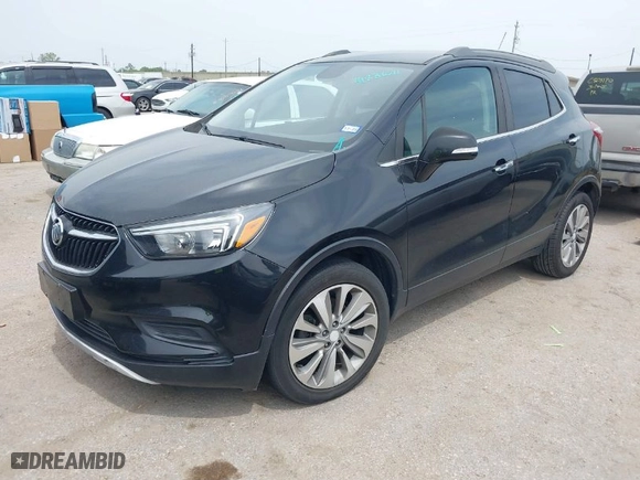 2018 Buick Encore Preferred with VIN KL4CJASB7JB666027, listed as a IAAI auction lot 41886211 with 109,003 mi miles. Bid and sale history available at carsss.com. Image 2.
