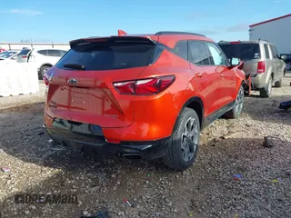 2021 Chevrolet Blazer RS с VIN 3GNKBERS5MS534539, выставлен на аукционе IAAI как лот 41006389 с пробегом 65 838 миль миль и . История ставок и продаж доступна на DreamBid. Изображение 4.