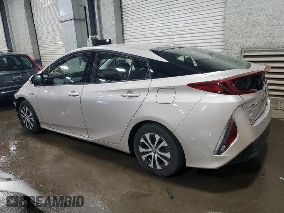 2020 Toyota Prius LE with VIN JTDKARFP2L3134042, listed as a Copart auction lot 54180165 with 66,854 mi miles and Salvage Title. Bid and sale history available at DreamBid. Image 2.