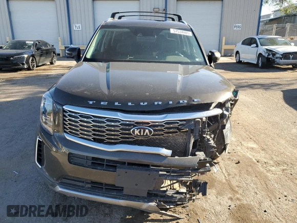 2020 Kia Telluride EX with VIN 5XYP34HC2LG003198, listed as a Copart auction lot 57534885 with Not provided miles and Salvage title. Bid and sale history available at DreamBid. Image 5.