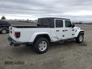 2022 Jeep Gladiator Texas Trail with VIN 1C6HJTAG3NL166183, listed as a Copart auction lot 51061295 with 20,112 mi miles and Salvage Title. Bid and sale history available at carsss.com. Image 3.
