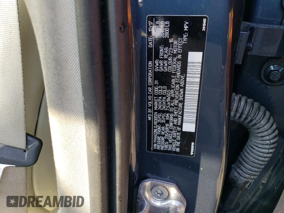 2018 Volvo V90 z VIN YV4A22NL0J1030024, wystawiony jako Copart lot #69565273 z przebiegiem Nie podano mil oraz . Historia ofert i sprzedaży dostępna na DreamBid. Obrazek 12.