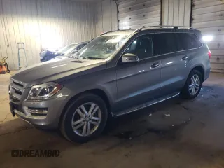2015 Mercedes-Benz GL-Class GL 450 with VIN 4JGDF6EE4FA501737, listed as a Copart auction lot 43972504 with Not Provided miles. Bid and sale history available at carsss.com. Image 1.