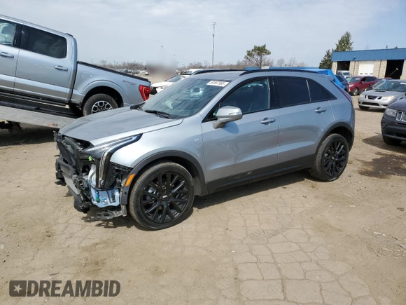 2023 Cadillac XT4 AWD Sport with VIN 1GYFZFR4XPF218294, listed as a Copart auction lot 50587985 with 29,799 mi miles and Clean Title. Bid and sale history available at carsss.com. Image 1.