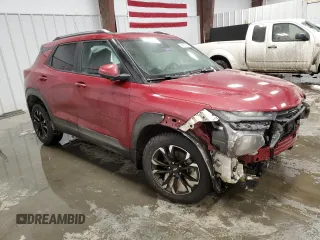 2021 Chevrolet TrailBlazer LT with VIN KL79MRSL3MB031757, listed as a Copart auction lot 43977955 with Not Provided miles and Salvage Title. Bid and sale history available at DreamBid. Image 4.