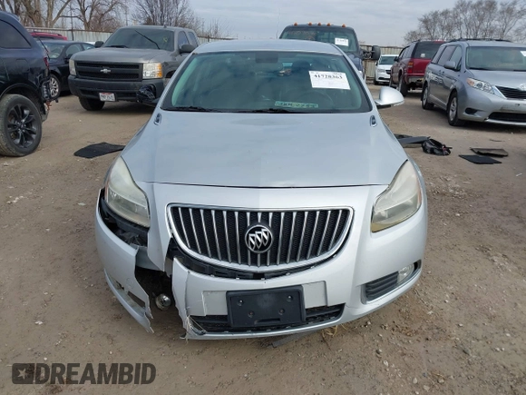 2012 Buick Regal with VIN 2G4GR5EK2C9145610, listed as a IAAI auction lot 41728363 with 150,401 mi miles. Bid and sale history available at carsss.com. Image 6.