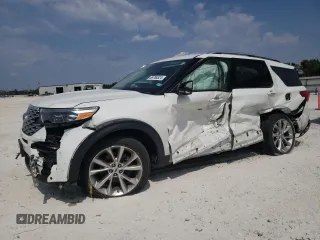 2022 Ford Explorer Platinum with VIN 1FM5K8HC6NGA70335, listed as a Copart auction lot 68748524 with 58,767 mi miles and Salvage Title. Bid and sale history available at carsss.com. Image 1.