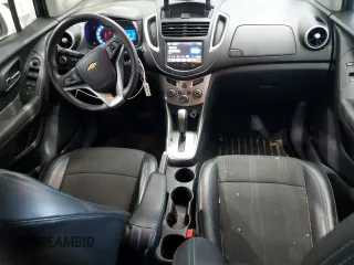 2015 Chevrolet Trax LT with VIN KL7CJRSB3FB223530, listed as a Copart auction lot 81809844 with 98,631 mi miles and Salvage Title. Bid and sale history available at DreamBid. Image 8.