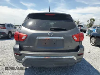 2018 Nissan Pathfinder SV with VIN 5N1DR2MNXJC659370, listed as a Copart auction lot 58705185 with 129,137 mi miles and Salvage title. Bid and sale history available at DreamBid. Image 6.