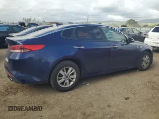 2018 Kia Optima LX with VIN 5XXGT4L39JG223575, listed as a Copart auction lot 51125755 with 97,954 mi miles and Salvage Title. Bid and sale history available at DreamBid. Image 3.