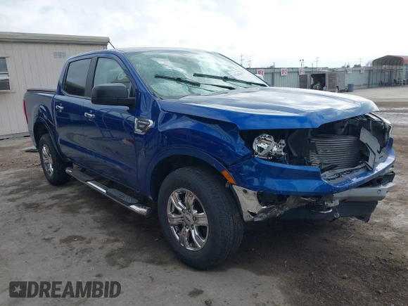 2020 Ford Ranger XL with VIN 1FTER4EHXLLA61375, listed as a IAAI auction lot 41242671 with 44,106 mi miles. Bid and sale history available at carsss.com. Image 1.