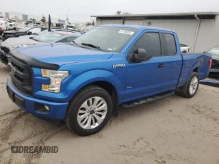 2016 Ford F-150 XL with VIN 1FTEX1CP0GKF41032, listed as a Copart auction lot 42196095 with 140,461 mi miles and Salvage Title. Bid and sale history available at carsss.com. Image 1.