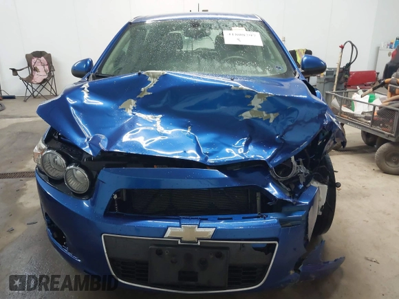 2016 Chevrolet Sonic LT with VIN 1G1JC6SH2G4168106, listed as a IAAI auction lot 41808797 with 141,473 mi miles. Bid and sale history available at carsss.com. Image 13.