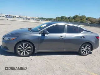2022 Nissan Sentra SV with VIN 3N1AB8CV8NY254964, listed as a IAAI auction lot 42025826 with 24,993 mi miles. Bid and sale history available at carsss.com. Image 14.