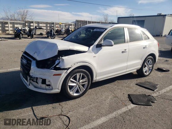 2018 Audi Q3 Premium with VIN WA1BCCFS4JR029146, listed as a Copart auction lot 44735523 with 36,239 mi miles. Bid and sale history available at carsss.com. Image 1.