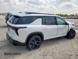 2025 Chevrolet Traverse with VIN 1GNERLRS3SJ140565, listed as a Copart auction lot 57420765 with Not provided miles and Salvage title. Bid and sale history available at DreamBid. Image 3.