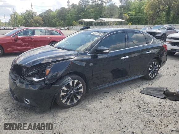 2018 Nissan Sentra S with VIN 3N1AB7AP5JY317771, listed as a Copart auction lot 42065985 with 106,696 mi miles and Salvage Title. Bid and sale history available at DreamBid. Image 1.