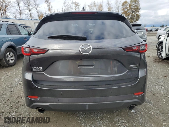 2023 Mazda CX-5 Signature with VIN JM3KFBXY3P0136316, listed as a Copart auction lot 76843514 with 15,932 mi miles and Salvage Title. Bid and sale history available at carsss.com. Image 6.