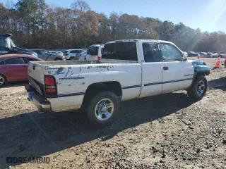 1997 Dodge Ram 1500 with VIN 1B7HC13Y4VJ611524, listed as a Copart auction lot 85690664 with 271,039 mi miles and Salvage Title. Bid and sale history available at carsss.com. Image 3.