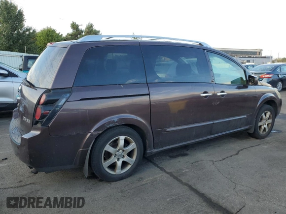 2007 Nissan Quest SE with VIN 5N1BV28U07N141172, listed as a Copart auction lot 70747794 with 210,409 mi miles and Salvage Title. Bid and sale history available at carsss.com. Image 3.
