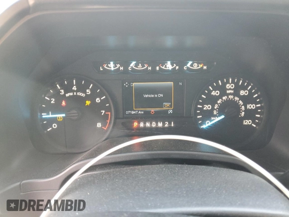 2019 Ford F-150 XL с VIN 1FTEX1CB8KKE57795, выставлен на аукционе Copart как лот 53294605 с пробегом 71 947 миль миль и Списание • Salvage title. История ставок и продаж доступна на DreamBid. Изображение 9.