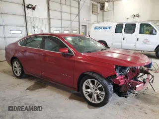 2015 Chevrolet Impala LT with VIN 2G1115SL9F9102216, listed as a Copart auction lot 59892025 with 125,426 mi miles and Clean title. Bid and sale history available at DreamBid. Image 4.