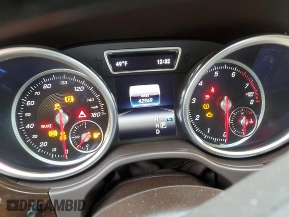 2019 Mercedes-Benz GLS 450 with VIN 4JGDF6EE6KB238039, listed as a Copart auction lot 40834214 with 42,969 mi miles and . Bid and sale history available at DreamBid. Image 9.