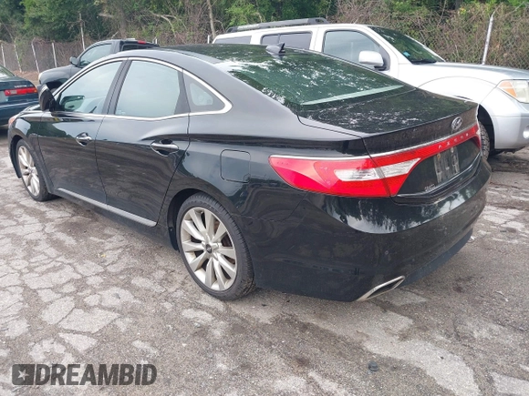2015 Hyundai Azera Limited with VIN KMHFH4JG3FA446809, listed as a IAAI auction lot 42628069 with 136,777 mi miles and . Bid and sale history available at DreamBid. Image 3.