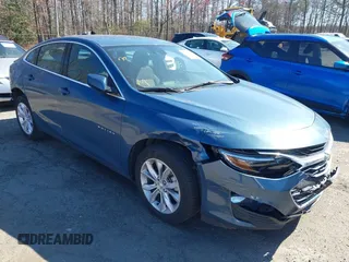 2024 Chevrolet Malibu LT with VIN 1G1ZD5ST3RF249217, listed as a IAAI auction lot 41821835 with 3,617 mi miles and . Bid and sale history available at carsss.com. Image 1.