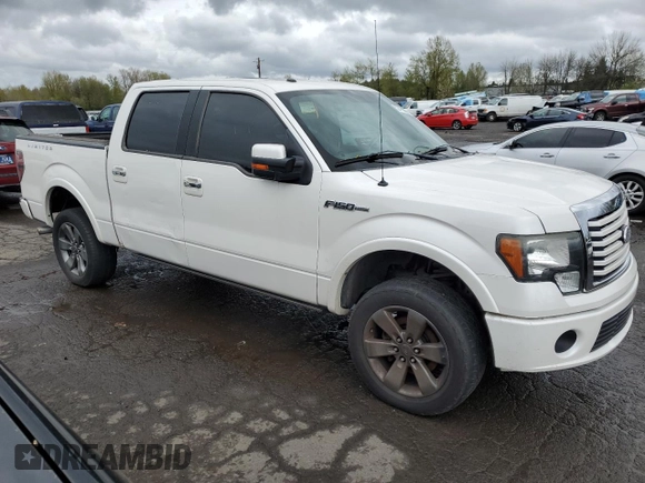 2011 Ford F-150 Lariat with VIN 1FTFW1E6XBFB53352, listed as a Copart auction lot 52419005 with 157,904 mi miles and Clean Title. Bid and sale history available at carsss.com. Image 4.