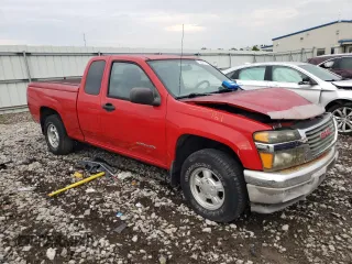 2004 GMC Canyon SLE Z85 with VIN 1GTCS196548172861, listed as a Copart auction lot 72571154 with 244,881 mi miles and Salvage Title. Bid and sale history available at carsss.com. Image 4.