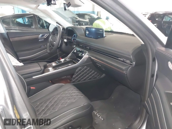 2024 Genesis GV80 с VIN KMUHCESC7RU206157, выставлен на аукционе IAAI как лот 41519373 с пробегом 3 670 миль миль и . История ставок и продаж доступна на DreamBid. Изображение 5.
