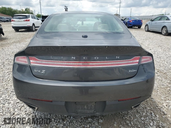 2016 Lincoln MKZ Hybrid with VIN 3LN6L2LU5GR634521, listed as a Copart auction lot 56939735 with 215,718 mi miles and Salvage title. Bid and sale history available at DreamBid. Image 6.