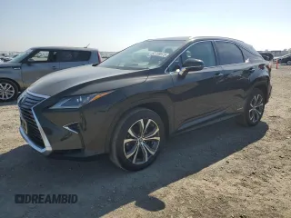 2018 Lexus RX 450h with VIN 2T2BGMCA9JC020458, listed as a Copart auction lot 62708975 with 85,476 mi miles and Salvage title. Bid and sale history available at DreamBid. Image 1.