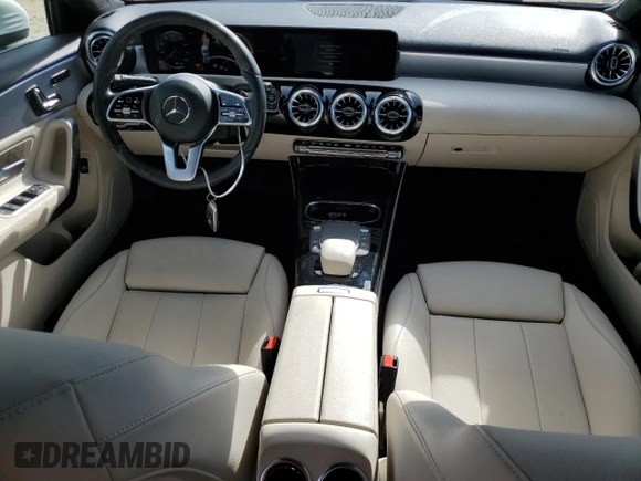 2022 Mercedes-Benz A 220 with VIN W1K3G4EB0NJ349774, listed as a Copart auction lot 45664385 with 18,779 mi miles and Salvage Title. Bid and sale history available at DreamBid. Image 8.