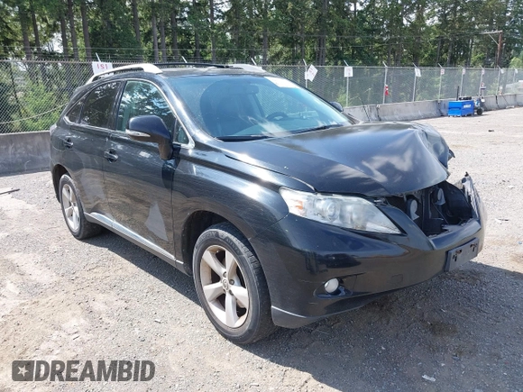 2012 Lexus RX 350 with VIN 2T2ZK1BA0CC078216, listed as a IAAI auction lot 42572594 with 175,759 mi miles and . Bid and sale history available at DreamBid. Image 1.