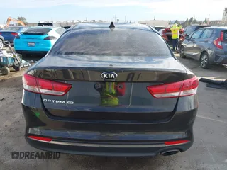 2018 Kia Optima LX with VIN KNAGT4L35J5238723, listed as a IAAI auction lot 41702109 with 66,620 mi miles. Bid and sale history available at carsss.com. Image 15.