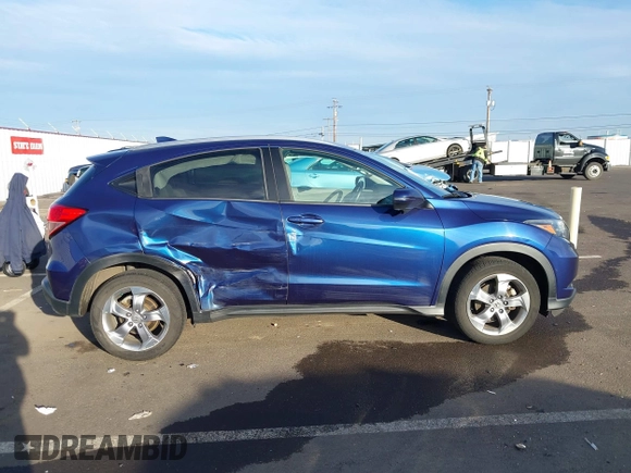 2016 Honda HR-V EX-L w/Navi with VIN 3CZRU6H70GM761497, listed as a IAAI auction lot 41616410 with 92,527 mi miles. Bid and sale history available at carsss.com. Image 13.