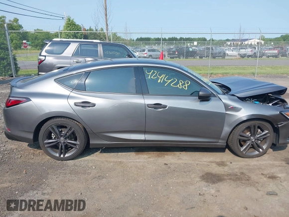 2023 Acura Integra w/A-Spec Package with VIN 19UDE4H39PA025767, listed as a IAAI auction lot 42414288 with 24,125 mi miles and . Bid and sale history available at DreamBid. Image 13.