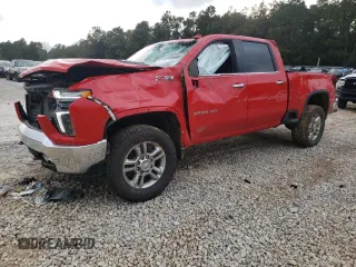 2022 Chevrolet Silverado 3500HD LTZ with VIN 2GC4YUEY9N1211791, listed as a Copart auction lot 43073595 with 69,841 mi miles and Salvage Title. Bid and sale history available at DreamBid. Image 1.