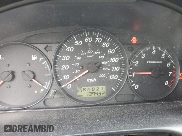 2000 Mazda MPV DX with VIN JM3LW28GXY0160334, listed as a Copart auction lot 65146065 with 137,432 mi miles and Clean title. Bid and sale history available at DreamBid. Image 9.
